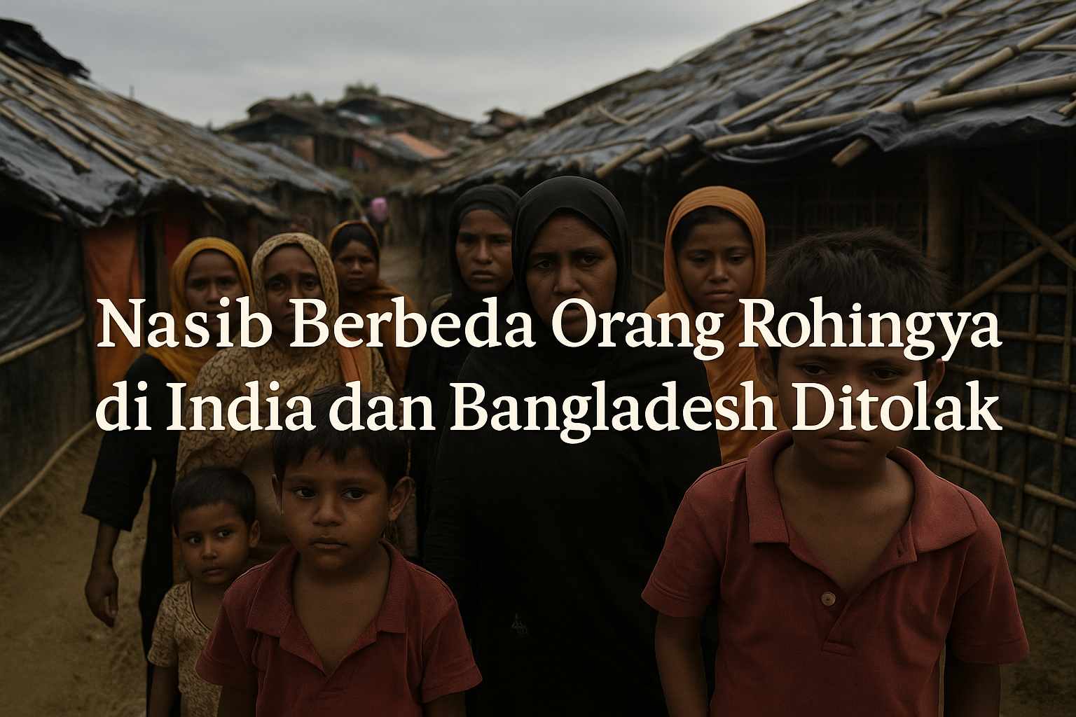 Nasib Suaka Berbeda Orang Rohingya di India dan Bangladesh Ditolak