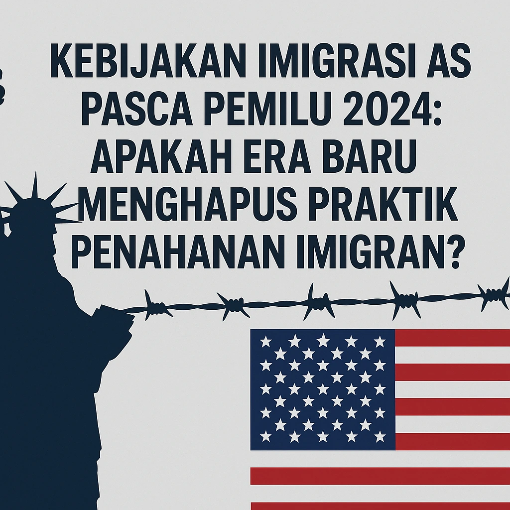 Kebijakan Imigrasi USA Pascapemilu 2024: Apakah Era Baru Menghapus Praktik Penahanan Imigran?